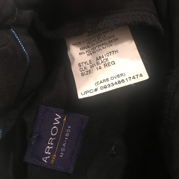 Arrow Boys Dress Pants Size 14 Reg - Picture 1 of 2